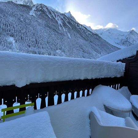 Mont Blanc View Apt In The Heart Of Chamonix Mont Blanc Exterior foto
